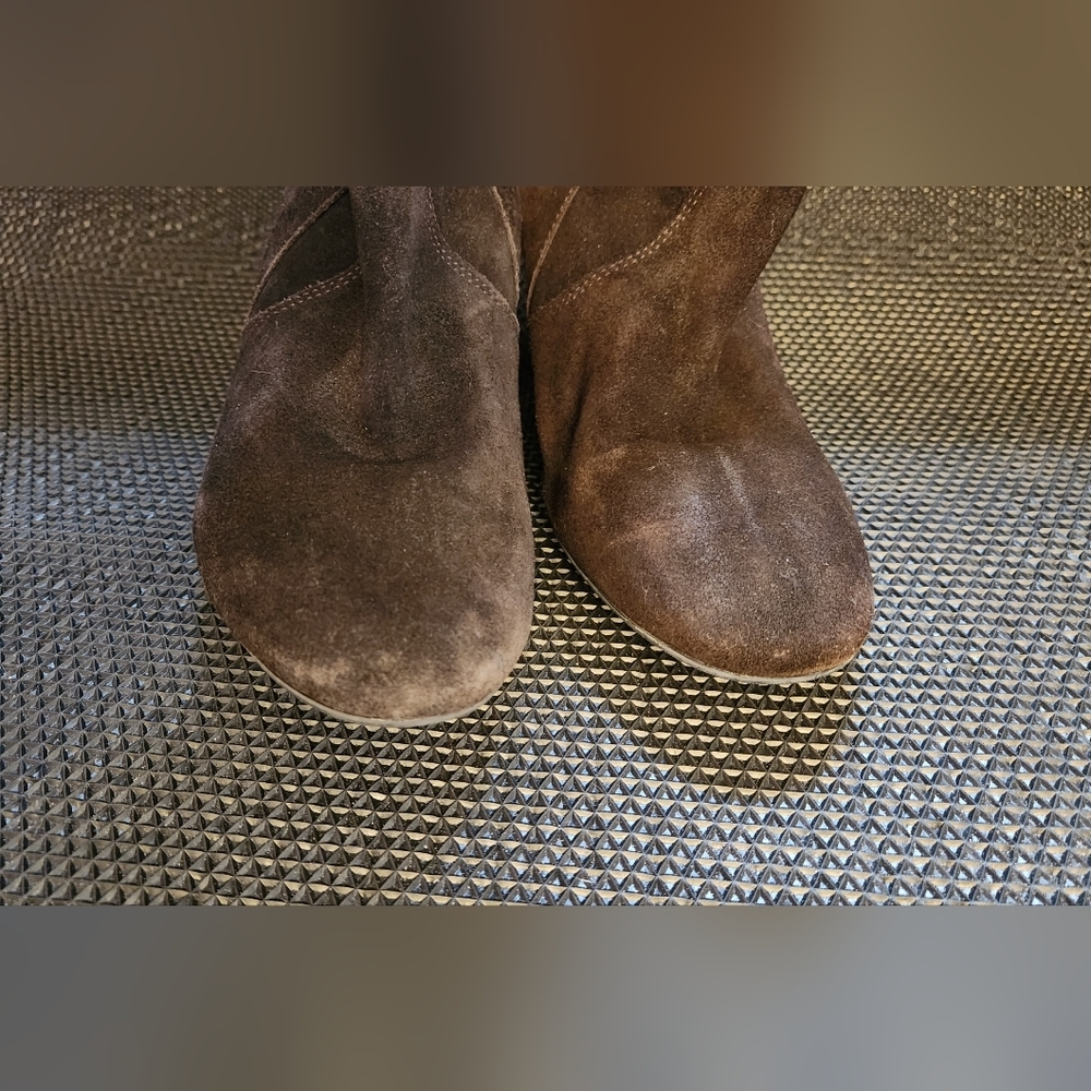 NWOT Aldo Brown Suede leather Boots - Size 39 - Picture 2 of 10